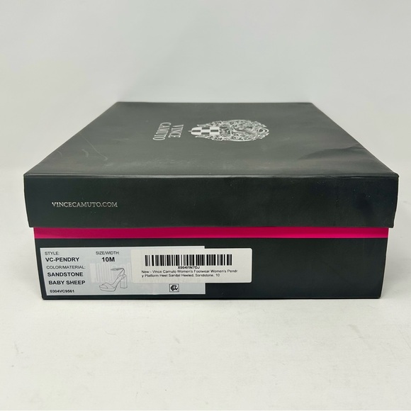 Vince Camuto Tan Block Heel Sandals - Picture 7 of 7